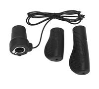 Adfaga Accélérateur demi-torsion pour vélo électrique, poignée en caoutchouc de qualité supérieure, ajustement universel pour les kits de conversion de vélos électriques, accélérat (Connecteur commun)