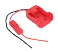 Adfaga Adaptateur de Batterie Connecteur d'alimentation en Plastique ABS Sortie 18 V avec Support 30 A pour Batteries Lithium-ION B2 HB3 B4 B5 HB6 HB8 HB12 Projets de robotique DIY