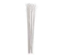 Adfaga Aiguilles de perles de fil torsadés grandes aiguilles flexibles en acier inoxydable pour fabrication de bijoux fabrication de couture projets de bricolage 30 pièces