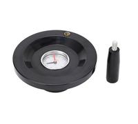 Adfaga Aluminium à roue à main numérique Round 0 à 9 Indicateur de cadran Roue main pour réglage des machines en verre alimentations de moulage de moulage 16 mm 160 mm