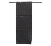 Adfaga Baby Hair Bows Habilleur grande capacité 3 couches Organisateur Rangement en feutre premium pour les filles Accessoires de cheveux Porte murale Décor de pépinière noire 40.9