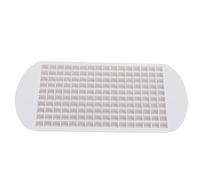 Adfaga Bac à glaçons en silicone 160 grille carrée flexible réutilisable haute température mini moule à glace pour la cuisine à domicile restaurant bar coffre-fort gratuit (160 grille carré blanc)