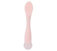 Adfaga Baguette de massage professionnelle pour les yeux Jadestone, applicateur de crème pour les yeux en silicone, spatule à rouleau pour cernes, poches, ridules, usage domestique