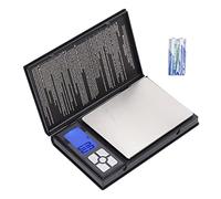 Adfaga Balance de cuisine numérique en grammes, capacité de 2000g, précision de 0,1g, outil de pesée alimentaire portable pour la cuisson, la cuisson des métaux précieux, matériau