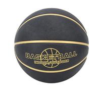 Adfaga Basketball d'entraînement en Caoutchouc pour Les Adolescents en Toute sécurité sur la Surface des Particules de Grande Surface Facile à Toucher Doux Touch Sports Black Sport (Type 5 (8,3 x 8,3