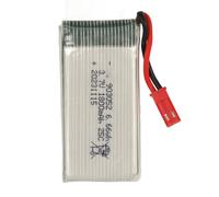 Adfaga Batterie au Lithium polymère 3,7 V 1800 mAh 25C, Haute Performance, légère, sûre, Longue durée, Source d'alimentation pour hélicoptère Drone quadrirotor X5SW RC avec Prise r