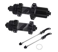 Adfaga Bike Hub Set 240 Ratchet 36 / 54T HUB ALUMINUM BICYLE avec des brochettes à libération rapide Support volant du volant pour vélo de montagne Road Road Strength Light Durable