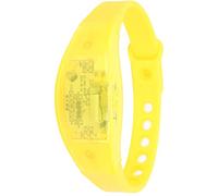 Adfaga Bracelet LED réglable pour Course de Nuit Bracelet Clignotant en Silicone Facile à Utiliser Capteur de Vibrations activé par Le Mouvement Lumineux Accessoire de fête sans da