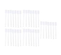 Adfaga Broussures de Cuvette des Toilettes multipliées Brosse de Trou de Crevasse Efficace pour Le Coin du Coin des Toilettes Clavier PP Tabrics Non tissés 5 Pack