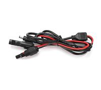 Adfaga Câble de Charge Solaire DC5521 Cordon d'alimentation en Laiton Haute Performance avec Fonction Ignifuge pour systèmes d'énergie Solaire et appareils électriques, Longueur 1,5