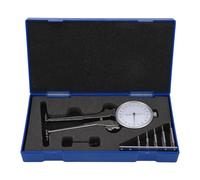 Adfaga Cadran de jauge à l'intérieur de l'étrier à cadran interne remplaçable pour la mesure de l'alésage du cylindre en alliage d'aluminium 55-153 mm 10 têtes