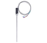Adfaga Capteur de thermocouple Type K Thermocouple de température Sonde en acier inoxydable Accessoires industriels 0 600 ℃ WRNT 01 pour équipement de contrôle de température (1m)