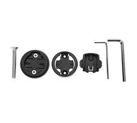 Adfaga Capuchon supérieur de Potence de vélo, Support de Montage d'ordinateur en Alliage d'aluminium Durable Universel adapté pour Cateye ViGPSPORT Blackbird vélo de Route VTT NOI (Noire)