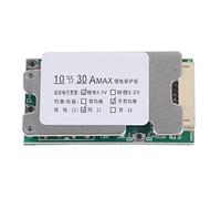 Adfaga Carte de Protection de Batterie au Lithium 36 V 30 A PCB Haute Performance pour Batteries Li-ION 10 S Protection Contre Les surcharges, décharges et Courts-Circuits, Design