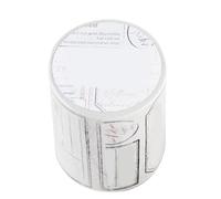 Adfaga Cassette adhésive décorative Scrapbook Wasi Tape Diy Fournitures d'artisanat Premium Paper Retro Style Easy Tear No Residu pour Journal Photo Album Planner Gift Emballage