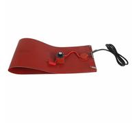 Adfaga Ceinture chauffante pour fût d' 1200 W Coussin chauffant électrique en silicone avec thermostat réglable pour fûts métalliques de 60 L Utilisation industrielle Conception à