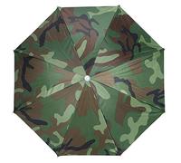 Adfaga Chapeau Parapluie Pliable, Mains Libres, léger, Portable, Protection Contre Le Soleil et la Pluie pour Les activités de Plein air, pêche, randonnée, Camping, Bandeau réglabl