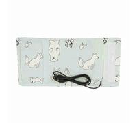Adfaga Chauffe-biberon alimenté par USB Isolateur de Bouteille de Lait Portable Housse d'alimentation de Voyage pour Les Parents en déplacement Matériau en mélange de Coton et d'él (Tapez 2)
