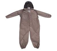 Adfaga Combinaison d'apiculteur professionnelle en coton avec voile à capuche Protection complète du corps Vêtements d'apiculteur Équipement d'apiculture léger et respirant pour ap (L)