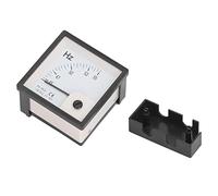 Adfaga Compteur de fréquence ca 45 55Hz, classe 1.5, montage sur panneau, coque ABS 72x72mm pour systèmes de Distribution de contrôle de puissance industriels