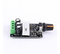 Adfaga Contrôleur de vitesse de moteur PWM DC 6V28V 3A, interrupteur de régulateur Variable réglable avec bouton pour les amateurs de bricolage et les passionnés de robotique 1 piè