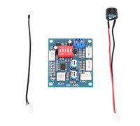 Adfaga Contrôleur de vitesse de ventilateur PWM 12 V CC, module de régulation thermostatique à quatre fils avec alarme sonore et lumineuse pour ventilateurs de processeur et de boî