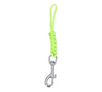 Adfaga Cordon de Transport pour Appareil Photo sous-Marin en Acier Inoxydable avec Boucle à dégagement Rapide pour plongée sous-Marine, Photographie sous-Marine, pêche et accessoir (Vert Fluo)
