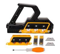 Adfaga Coupeur rapide professionnel pour plaques de plâtre avec angle d'inclinaison de 45° à 60° pour plaques de plâtre, plan à main pour cloisons sèches, bois, coupe-bordure rapid