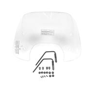 Adfaga Déflecteur de vent de protection transparent réglable pour pare-brise de moto pour GTS300 Primavera150 Spring Sprint150 Matériau ABS 350 x 430 mm avec kit de matériel de mon