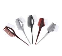 Adfaga Ensemble de 5 peignes et brosses professionnels pour coloration capillaire, qualité salon, pour une application uniforme de gel, crème et permanente. Utilisation à domicile