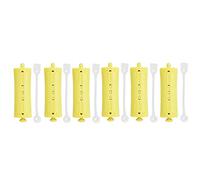 Adfaga Ensemble de 6 bigoudis chauffants professionnels avec élastiques pour cheveux, utilisables en salon et à domicile. Plusieurs tailles disponibles. Matériau ABS. Couleurs aléa (Numéro 2 (13 x