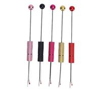 Adfaga Ensemble de découseurs professionnels 5 pièces, outil de qualité supérieure pour la couture, la broderie et les loisirs créatifs, avec capuchon de protection. Couleurs : ros