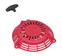Adfaga Ensemble de démarreur à Traction Robuste pour Moteur GCV160, Accessoire de démarreur à rembobinage Rapide avec Construction en Plastique Durable, Couleur Rouge, diamètre de