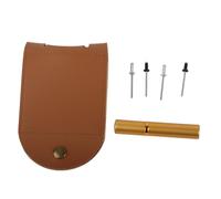 Adfaga Ensemble de Jeu de société de Cribbage en Cuir, Tableau de Bord Portable et léger à 2 Pistes avec Rangement d'aiguilles pour Les Jeux en Famille, Les Voyages Nocturnes, Le c