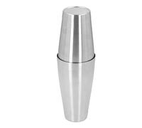 Adfaga Ensemble de shaker à cocktail professionnel en acier inoxydable, kit d'outils de bar pour barman à domicile et usage commercial, 16,1 oz, ensemble de 2 pièces (Fond simple)