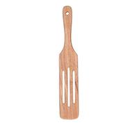 Adfaga Ensemble de spatules professionnelles en bois de teck, ustensiles de cuisine fabriqués à la main pour la cuisson, la pâtisserie, le service pour les chefs à domicile, les re (Grande spatule