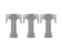 Adfaga Entretoise de Plaque de feu de Barbecue en Acier Inoxydable Support de Joint de Casserole de Barbecue Support de Tapis de Gril Entretoise de feu Universelle pour Plaque de Gril à