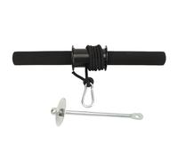 Adfaga Équipement d'entraînement de Rouleau de Poignet d'avant-Bras de Fer de la Meilleure qualité avec la Corde portante de Poids pour l'entraînement de Force Accessoires de Forme