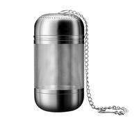 Adfaga Filtre à assaisonnement en acier inoxydable, infuseur à thé multifonctionnel à mailles fines avec crochet à longue chaîne pour la cuisson de la soupe, le ragoût de la viande