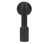 Adfaga Fraise de sculpture sur bois sphérique en carbure de tungstène, lime rotative de 10 mm pour meuleuse d'angle, travail du bois professionnel, fabrication de bijoux, gravure e (Noire)