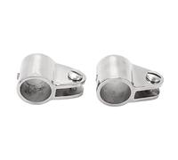 Adfaga Glissières de mâchoire supérieures Bimini 316 glissières de mâchoire à charnière en Acier Inoxydable pour matériel Bimini de Bateau Glissières de mâchoire Amovibles à dégage