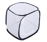 Adfaga Grande Cage d'élevage de Papillons Pliable, Maison portative ventilée pour Papillons, chenilles, Filet en Polyester 30x30x30cm