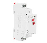 Adfaga GRT8A1 Mini relais de temporisation de mise sous tension sur rail DIN réglable de 0,1 s à 10 jours AC DC 12 V 240 V interrupteur de temporisation à large tension pour pannea