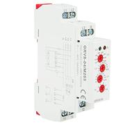 Adfaga GRV8 04 Relais de surveillance de tension triphasé Mesure True RMS 8 réglages de tension réglables Protection contre les pannes de séquence de phases pour équipements indust