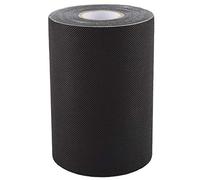 Adfaga Herbe synthétique Auto-adhésive rejoignant Le Ruban d'installation de Gazon Artificiel Non Glissant pour projets de pelouse Bricolage 15 cm x 1000 cm de Tissu Noir Non tissé