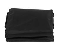 Adfaga Housse de Chaise pivotante d'extérieur, Protection d'auvent de balançoire, Pare-Soleil de Remplacement pour Patio, Jardin, Balcon, Tissu Polyester 190T Robuste 195x125x15cm (Noire)