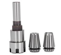 Adfaga Jeu de mandrins à pince Premium, 3 pièces, avec fraises CNC de haute précision de 6.5mm et 13mm pour Machines à graver le bois et le métal