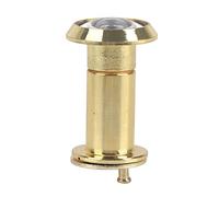 Adfaga Judas de porte grand angle de 200 degrés avec couvercle de confidentialité robuste, construction en alliage de zinc pour portes -feu de sécurité en bois de 35 mm à 60 mm d'é (Or)