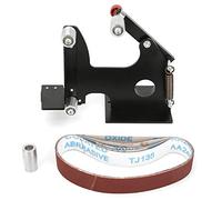 Adfaga Kit adaptateur pour ponceuse à bande, qualité professionnelle, pour meuleuse d'angle M14. Se transforme en ponceuse à bande pour le travail du bois, le polissage des métaux