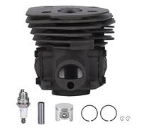 Adfaga Kit Cylindre-Piston de tronçonneuse 353, pièces de Rechange Haute Performance, Construction en Alliage d'aluminium Durable, diamètre de Piston de 45 mm, Accessoires de tronç